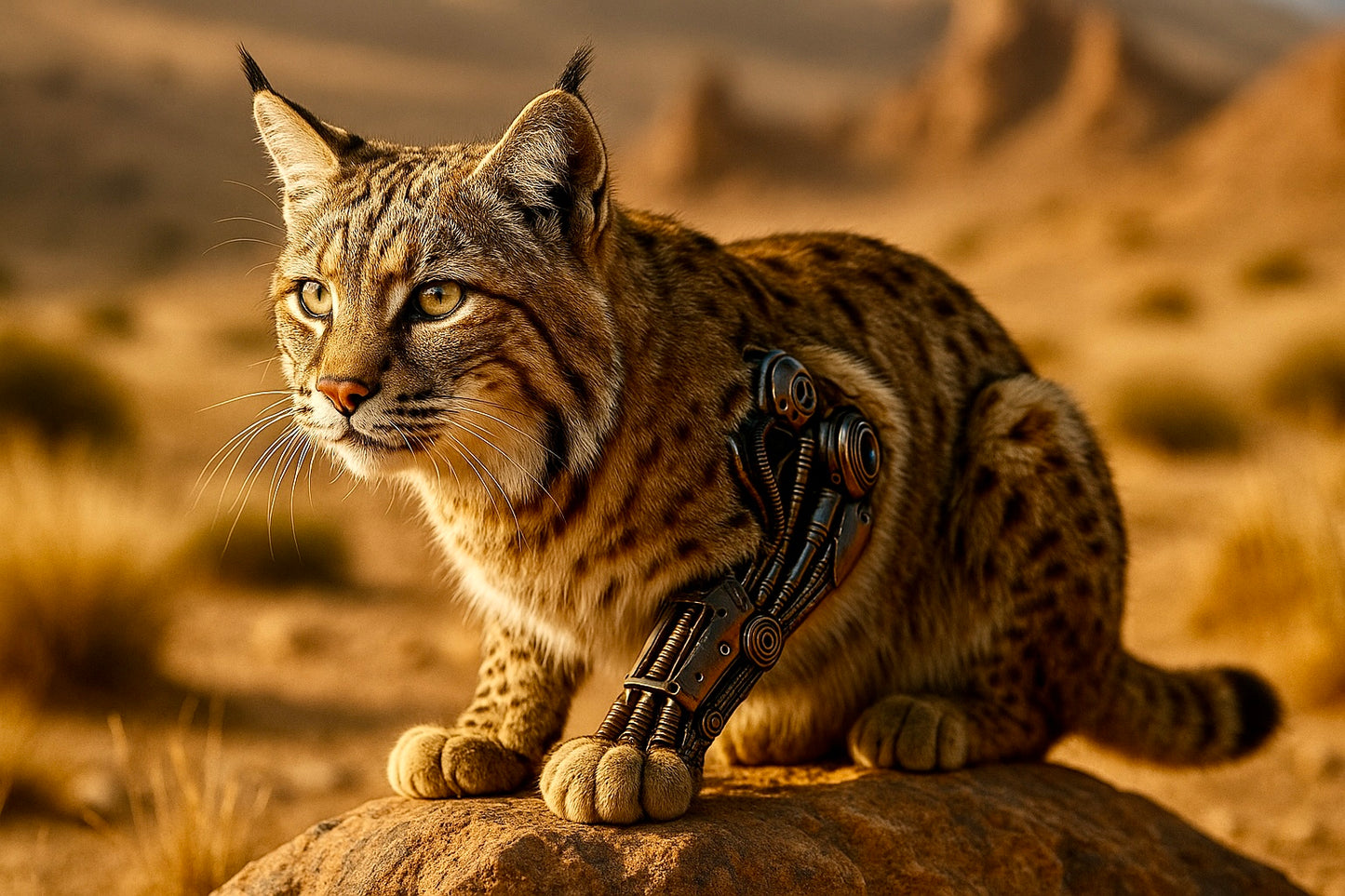 Le Gardien Cybernétique du Désert (IMPRESSION)