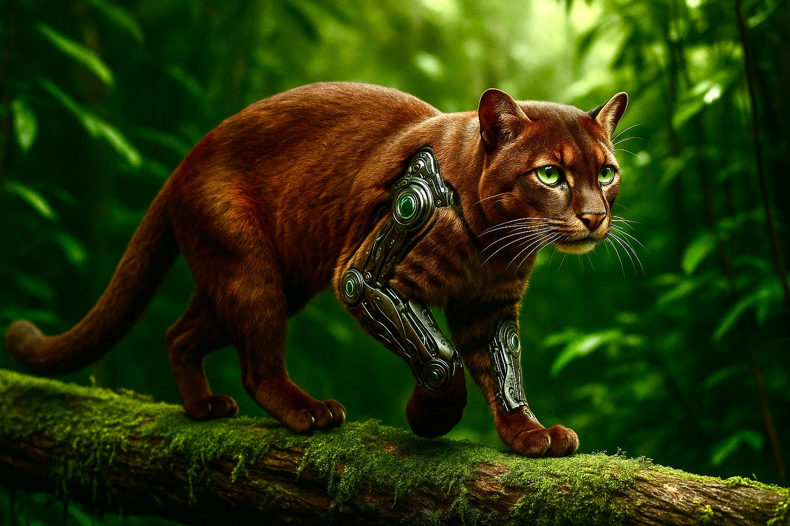 Félin de la Jungle (IMPRESSION)