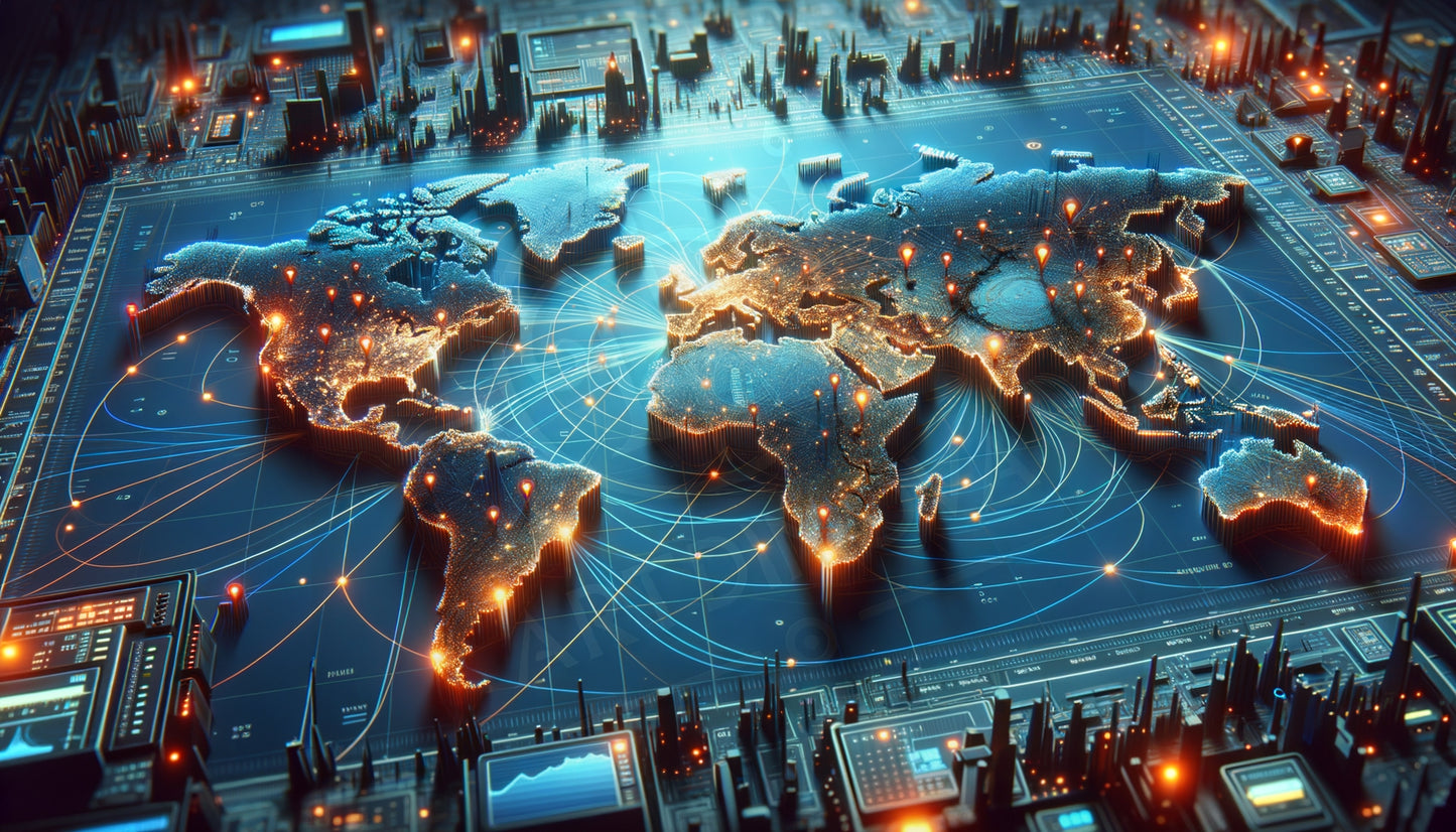 Mappemonde - Cartografía del Futuro, una visión conectada diferente del mundo