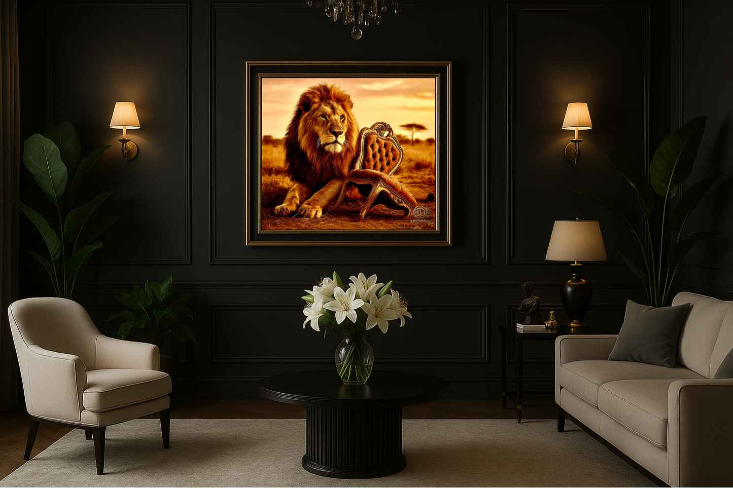 Le Trône Sauvage (IMPRESSION)